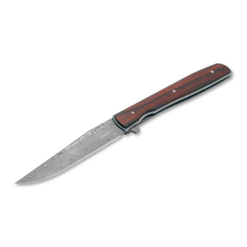 Складной нож Boker Urban Trapper cocobolo damascus Складной нож Boker Urban Trapper cocobolo damascus