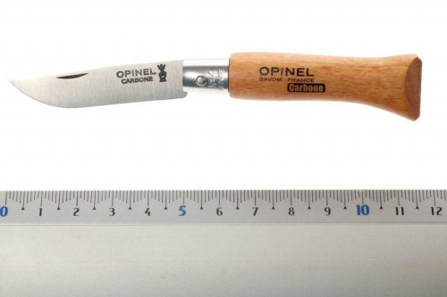 Складной нож Opinel №4 VRN Carbon Tradition фото 7