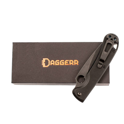 Складной нож Daggerr Sting Black BW фото 4