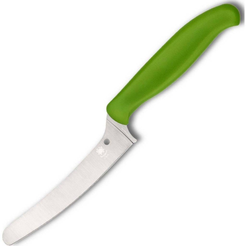 2011 Spyderco Универсальный кухонный нож Z-Cut Offset Kitchen Green 2011 Spyderco Универсальный кухонный нож Z-Cut Offset Kitchen Green