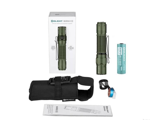 798 Olight Olight Warrior 3S OD Green фото 3 798 Olight Olight Warrior 3S OD Green фото 3