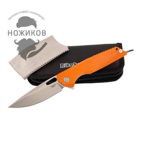 5891 Rike knife RK802G Orange фото 14