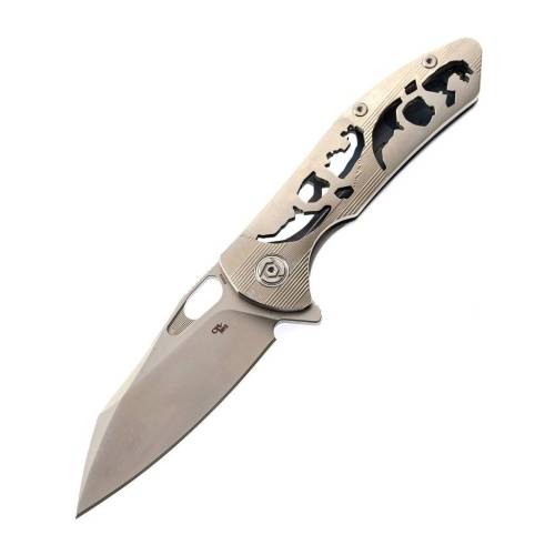 5891 ch outdoor knife CH3515 Silver фото 4