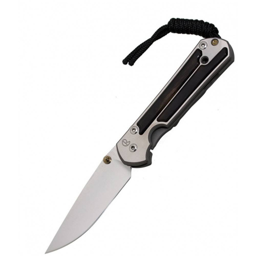 3810 Chris Reeve Large Sebenza 21 Gabon Ebony Inlay фото 11