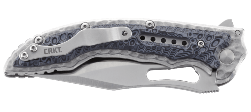 Складной нож CRKT Fossil™ BLACK WITH VEFF SERRATIONS™ фото 11