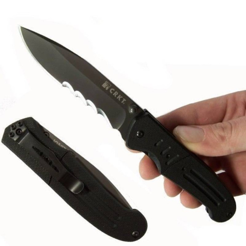 Складной нож CRKT Ignitor T Veff Serrations™ фото 3