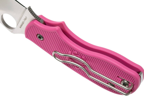 147 Spyderco Нож складной Squeak Pink154PPN фото 3 147 Spyderco Нож складной Squeak Pink154PPN фото 3