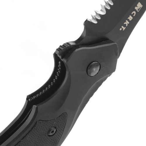 435 CRKT Складной нож CRKT Shenanigan™ Tanto Aluminum Handle Combo Blade фото 4