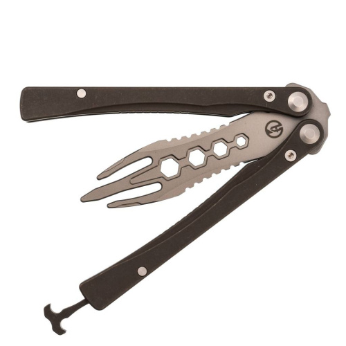 78 Maxace Knife Нож-со сменным лезвием Loran Brown фото 9