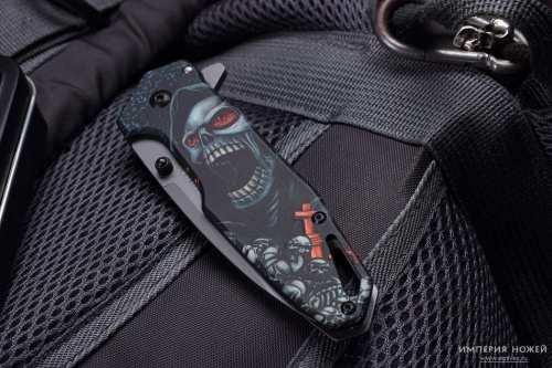 Складной нож Boker Screaming Skull фото 12