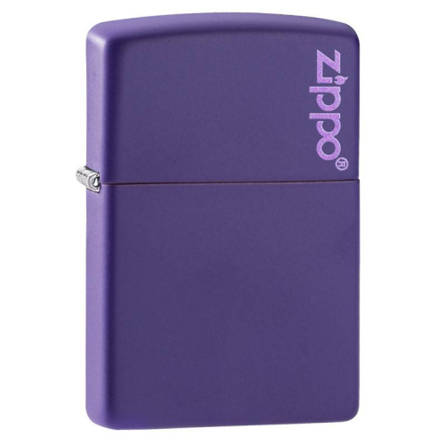 499 ZIPPO ЗажигалкаLogo Classic с покрытием Purple Matte
