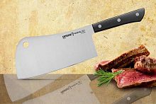 Нож-топорик кухонный для мяса Samura "HARAKIRI" (SHR-0040B) 180 мм