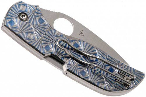 Складной нож Spyderco Chaparral 3 - C152STIBLP фото 4 Складной нож Spyderco Chaparral 3 - C152STIBLP фото 4
