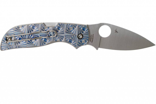 Складной нож Spyderco Chaparral 3 - C152STIBLP фото 15 Складной нож Spyderco Chaparral 3 - C152STIBLP фото 15