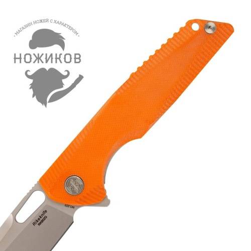 5891 Rike knife RK802G Orange фото 4