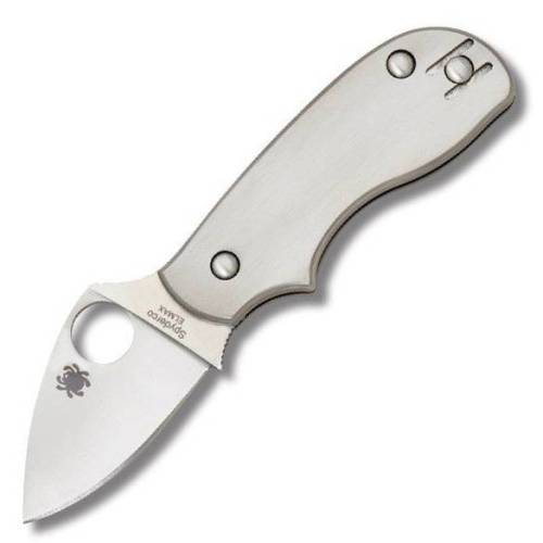 5891 Spyderco Squeak Titanium 154TIP фото 2