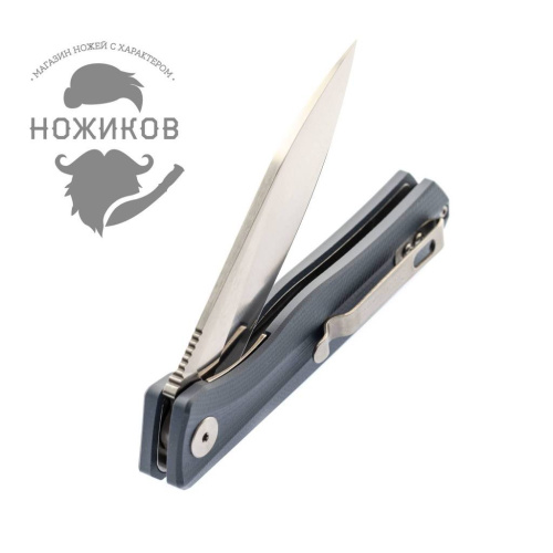 Складной нож Petrified Fish 818 Blue фото 12