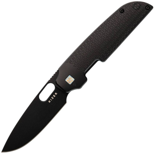 Складной нож Kizer Varatas black сталь S35VN